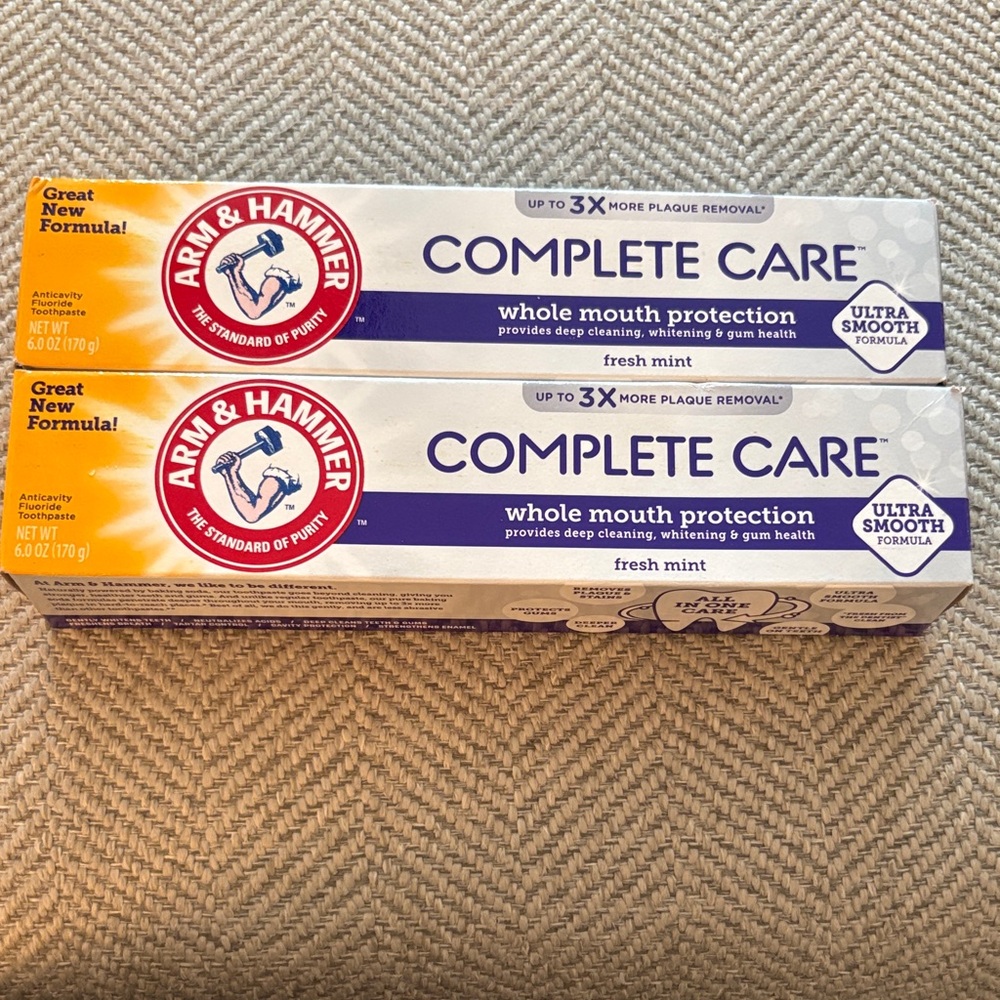 Arm & Hammer Complete Care Toothpaste Bundle NWT